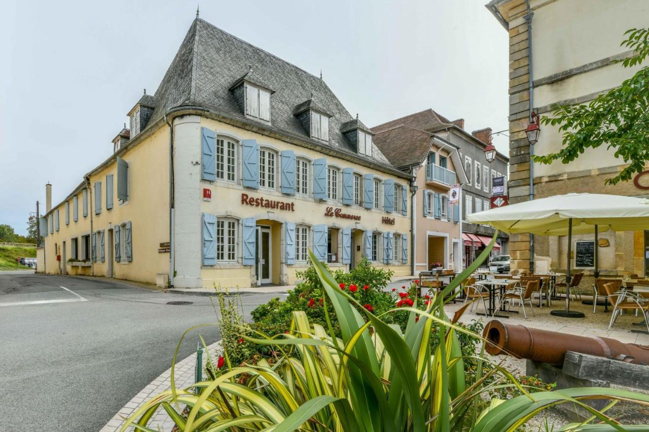 Logis Hotel Le Commerce Navarrenx Екстериор снимка